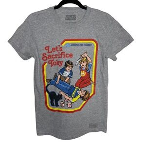 Steven Rhodes Let’s Sacrifice Toby Tee Size Small